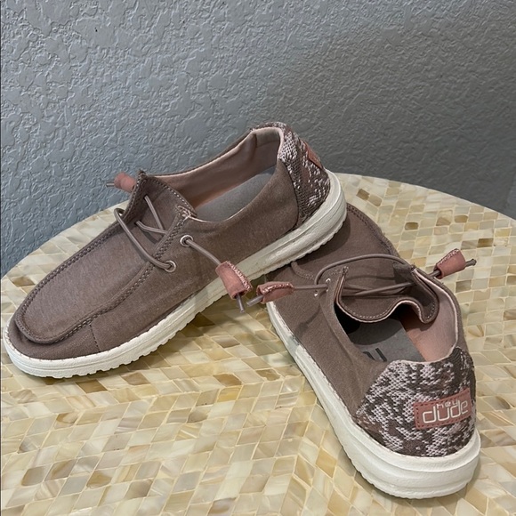 Hey Dude Snake Print Casual Shoes - Picture 1 of 10